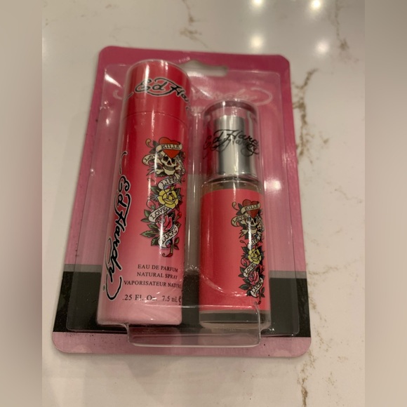 ed hardy Other - NEW Ed Hardy Perfume Spray For Woman  .25oz 7.5ml Mini Travel New In Box